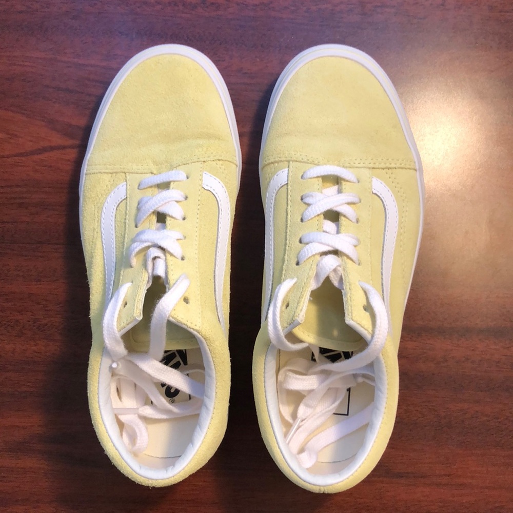 Yellow Suede Vans